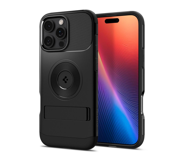 SPIGEN Slim Armor Mag Magsafe do iPhone 16 Pro Black ACS08164 - 1279650 - zdjęcie